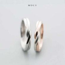 MOUV(モーブ):ギメルリング|二つの素材が柔らかく交わる