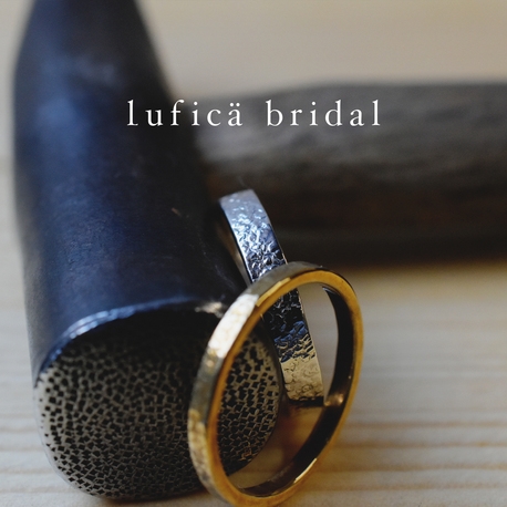 Lufica bridal:【ふたりで手作り指輪】Pt900_2.5 & K10_2.0