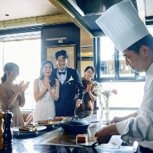ＴＡＢＬＥ　９　ＴＯＫＹＯ　Ｗ（品川プリンスホテル内）:＊美食重視の方へ＊【～26名｜フルオーダー料理】レストランウエディング