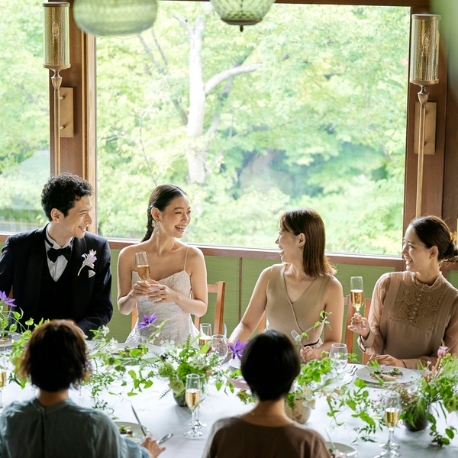 金渓閣　金沢：【6名からOK◎10名89万円～】絆深まる親族婚の相談＆ドレス体験