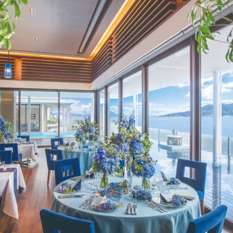 ＴＨＥ ＢＬＵＥ ｂｙ Ｎｏｔｒｅ Ｄａｍｅ ＭＡＲＩＮＯＡ：【演出・コーディネート・料理まで自由！】貸切オーダーメイドW