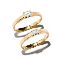MILAMORE BRIDAL:ENクラシックダイヤモンドリング K18(0.2ct / 0.3ct)