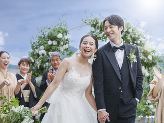 熊本ホテルキャッスル チャペル(挙式後は青空の下でアフターセレモニーを)画像 2-3