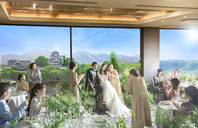 熊本ホテルキャッスル 美しき絶景と光「トゥール ド シャトー」画像 1