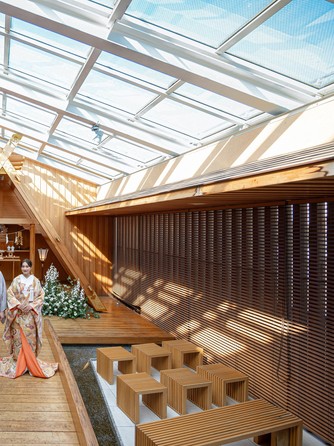 ベルヴィ ラヴァンセーヌ 神殿(【神殿】ジャパニーズモダンな誓いの場)画像 1-2