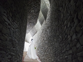 星野リゾート 軽井沢ホテルブレストンコート 教会(石の教会 内村鑑三記念堂)画像 2-3