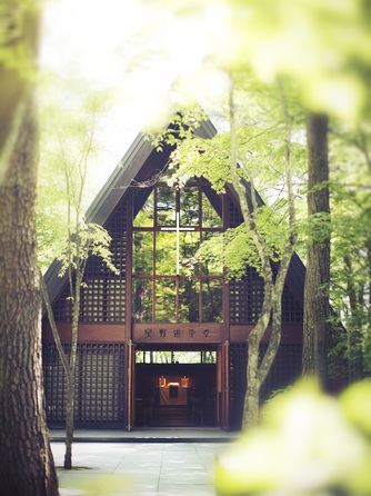 星野リゾート 軽井沢ホテルブレストンコート 教会(軽井沢高原教会)画像 1-1