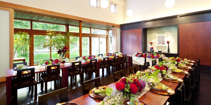 星野リゾート 軽井沢ホテルブレストンコート 星のや軽井沢 阿結抄/10~32名画像 1