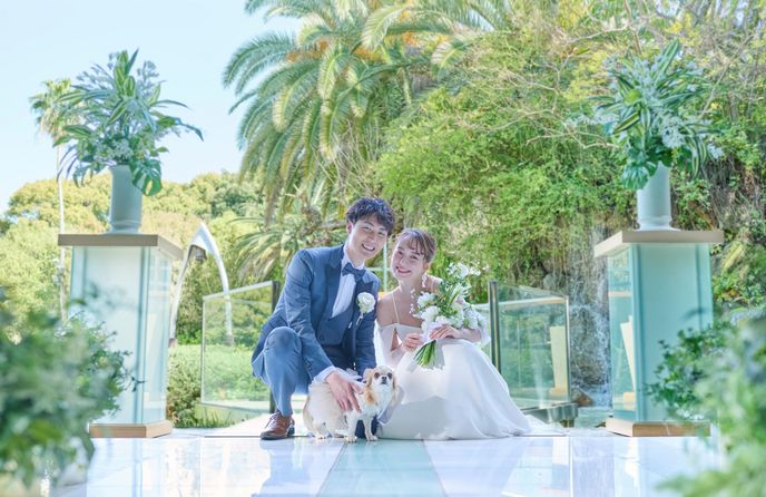 シェルハウス(SHELL HOUSE)/ホテルニューオータニ幕張 チャペル(【With ワン WEDDING】光あふれる滝の教会)画像 1