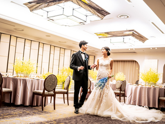 リーガロイヤルホテル京都 上品で華やかな会場/ラ シゴーニュ画像 2-4