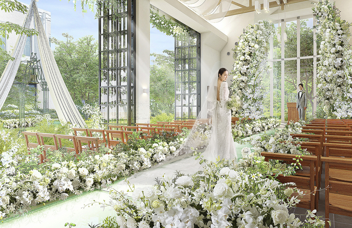 ルークプラザホテル セレモニースペース(≪長崎初≫花々溢れるFLOWERウエディング)画像 1