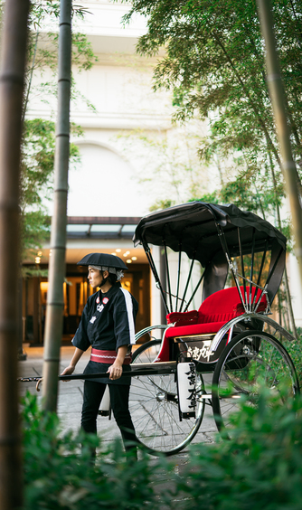 横浜迎賓館 セレモニースペース(迎賓館の象徴で執り行う人前式【竹林式】)画像 2-1