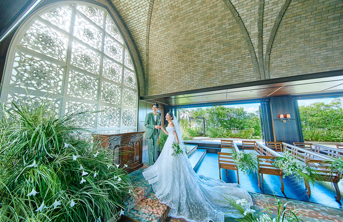 横浜迎賓館 チャペル(陽光ふり注ぐ「音楽堂(サウンドホール)」)画像 1