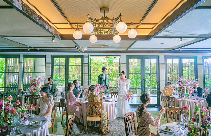 横浜迎賓館 【オリエンタル】四季が彩るガーデンが魅力画像 1