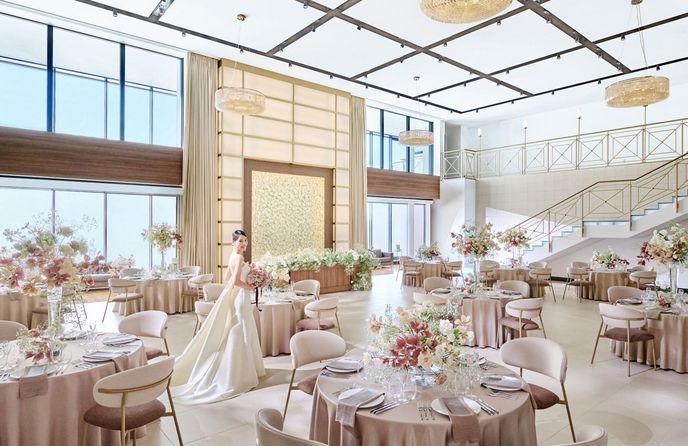 アルカンシエル横浜 luxe mariage 【今夏】会場ルミエール*リニューアル完成画像 1