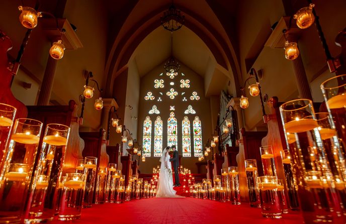 Kyoto St.Andrews Church(京都セントアンドリュース教会) チャペル(18世紀英国製/本物のステンドグラス)画像 1