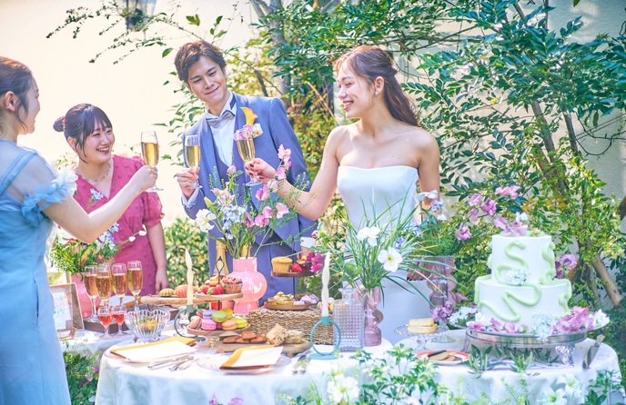 アールベルアンジェチャペル嵯峨野 ガーデンパーティー画像 1