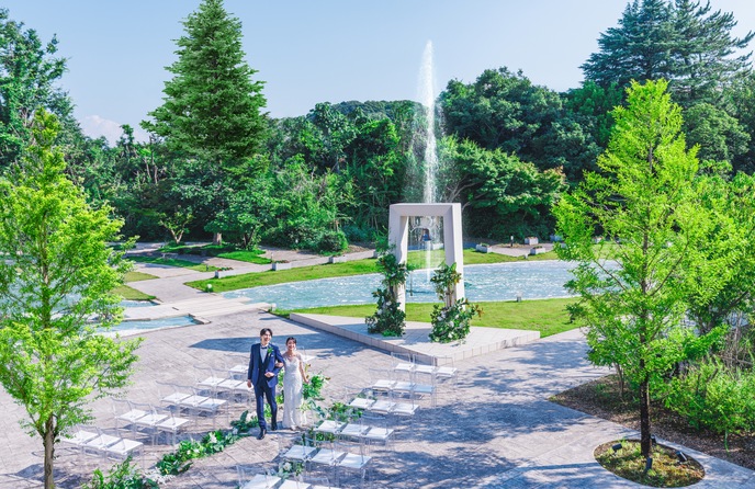 Art Bell Ange NARA(アールベルアンジェ奈良) 庭園画像 1