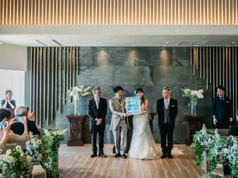 三河湾リゾートリンクス迎賓館 オーシャンビューの少人数結婚式画像 2-1