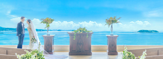 三河湾リゾートリンクス迎賓館 チャペル(オーシャンビューセレモニー)画像 2-1