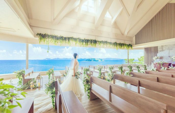 三河湾リゾートリンクス迎賓館 チャペル(オーシャンビューセレモニー)画像 1