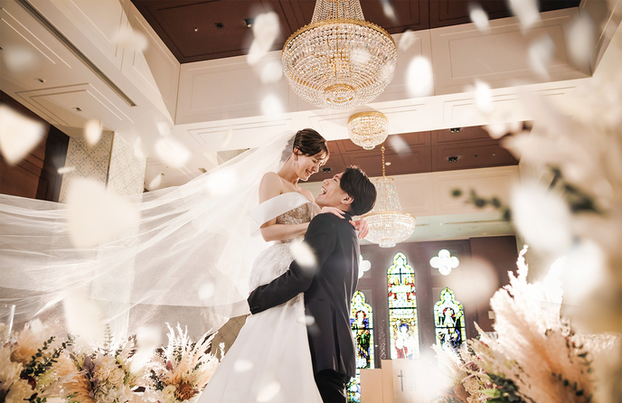 正絹 色打掛 ピンク スワロフスキー 婚礼 花嫁 フォト
