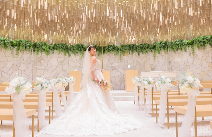 ホテルフラッグス 諫早 チャペル(NEW!木×石の円形チャペル)画像 1