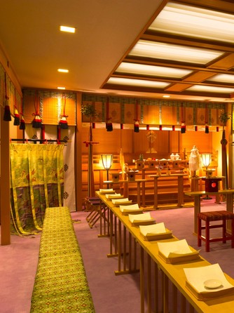 ホテルニューオータニ佐賀 神殿(日本の伝統的な挙式に相応しい格調高い神殿)画像 1-1