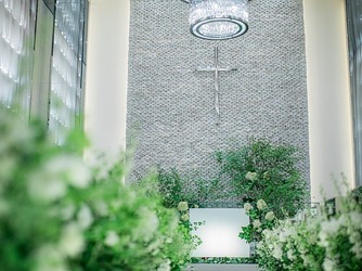 ビアンカーラ ヒルサイドテラス(BIANCARA HILLSIDE TERRACE) チャペル(【チャペル】天使のフェザーシャワー)画像 2-3