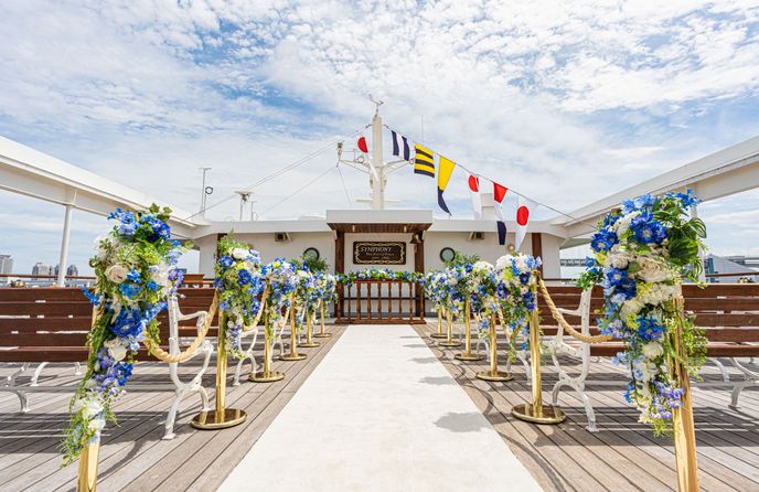 シンフォニークルーズウェディング セレモニースペース(TokyoViewCeremony大型船)画像 1
