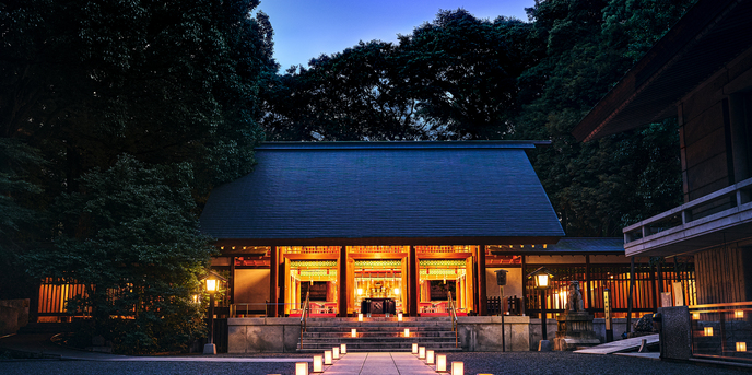 乃木神社・乃木會館 神社(かがり火【一夜一組限定】)画像 1