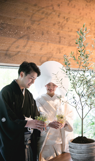 サンフィレール岡崎 チャペル(洋×和を融合させた和装人前式)画像 1-1