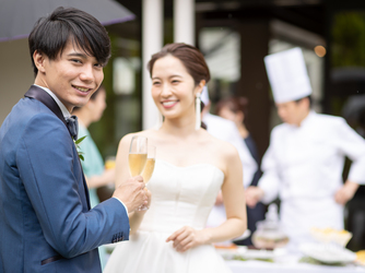 TERRACE GLANZ(テラスグランツ) ガーデンでのウェルカムパーティ画像 2-3