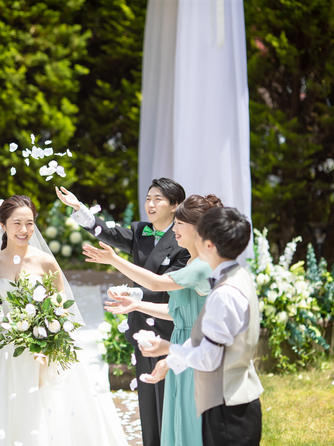 TERRACE GLANZ(テラスグランツ) チャペル(まるで海外ウェディング!ガゼボでの人前式)画像 1-2