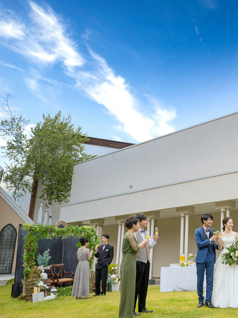 TERRACE GLANZ(テラスグランツ) ガーデンでのウェルカムパーティ画像 1-1