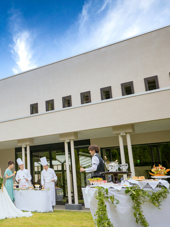 TERRACE GLANZ(テラスグランツ) ガーデンでのウェルカムパーティ画像 1-2