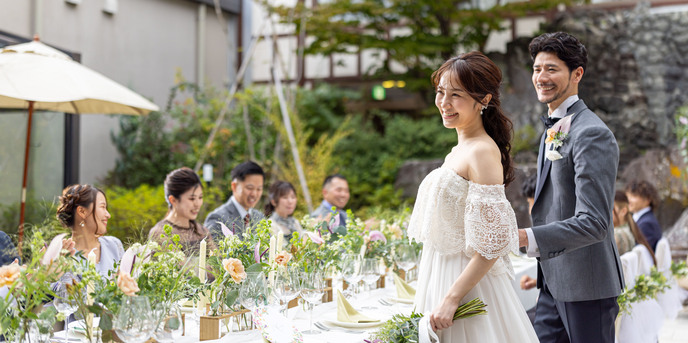 TERRACE GLANZ(テラスグランツ) 敷地内の屋外パーティのシーン画像 1