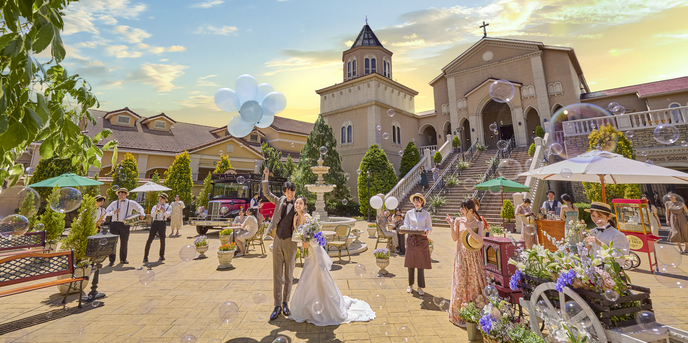 ピアザ ララ ルーチェ 庭園1画像 1