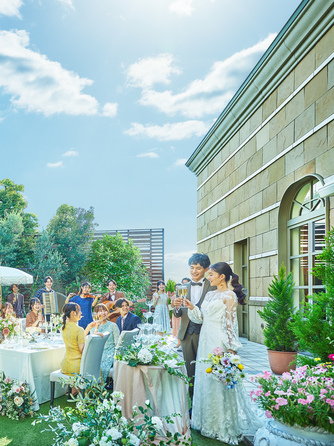 デュオ・グランシャリオ ベルカント(ガーデンウェディング)画像 1-2