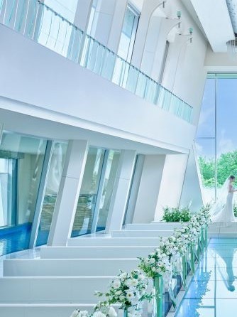 長岡ベルナール・アンジュフォンティーヌ迎賓館・料亭いまつ 希望に合わせて選べるウエディングスタイル画像 1-1