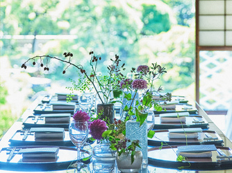 柳川藩主立花邸 御花 since 1738 大広間(~120名)画像 2-2