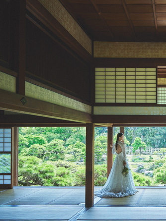 柳川藩主立花邸 御花 since 1738 大広間(~120名)画像 1-1