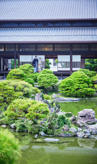 柳川藩主立花邸 御花 since 1738 大広間(~120名)画像 2-1