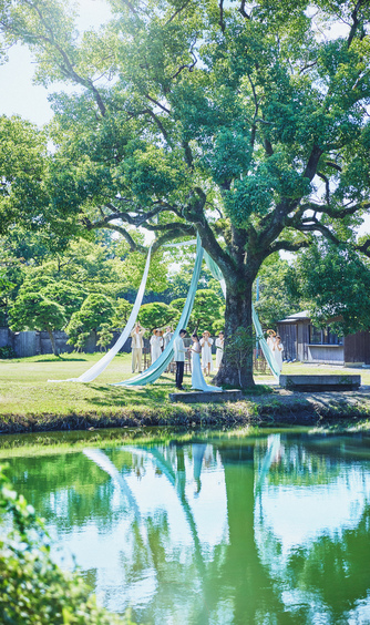 柳川藩主立花邸 御花 since 1738 セレモニースペース(ガーデン挙式)画像 2-1