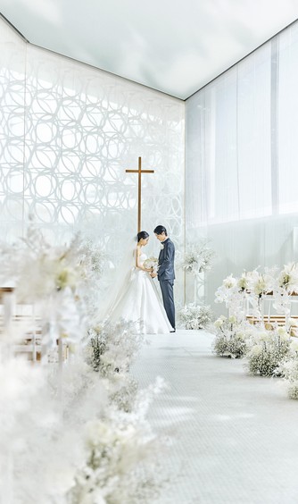 グランドプリンスホテル大阪ベイ チャペル(天高8.5M。水×光のリゾートチャペル)画像 2-1