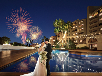 THE LUIGANS Spa & Resort(ザ・ルイガンズ. スパ & リゾート) 「幻想的なトワイライトウェディング」画像 2-1