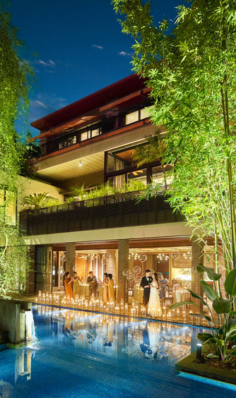 WITH THE STYLE FUKUOKA (ウィズザスタイルフクオカ) 【ロマンス】感動的なキャンドル灯る会場画像 2-1