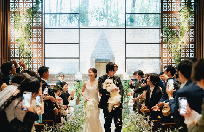 WITH THE STYLE FUKUOKA (ウィズザスタイルフクオカ) チャペル/人前式/リングドッグ画像 1