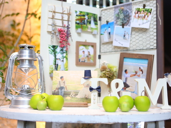 BELLE UN JOUR(ベルアンジュール) 貸切のためウェルカムスペースも自由に装飾画像 2-3