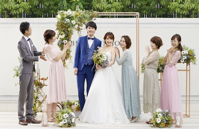 BELLE UN JOUR(ベルアンジュール) 貸切のためウェルカムスペースも自由に装飾画像 1